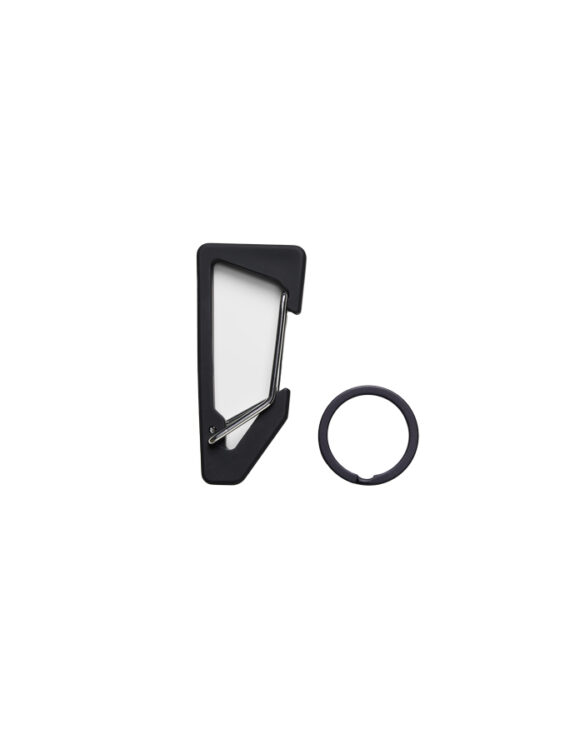 Rains 16220-01 Black Rains Carabiner Black Accessories Travel accessories