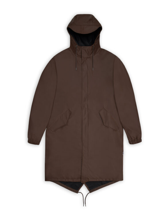 Rains 18140-23 Frame Fishtail Parka Frame Men Women  Outerwear Outerwear Rain jackets Rain jackets