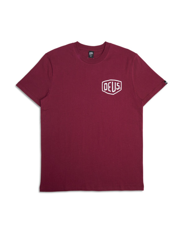 Deus Ex Machina Men T-shirts Camperdown Address Rhodo T_DMW41808A-RHO