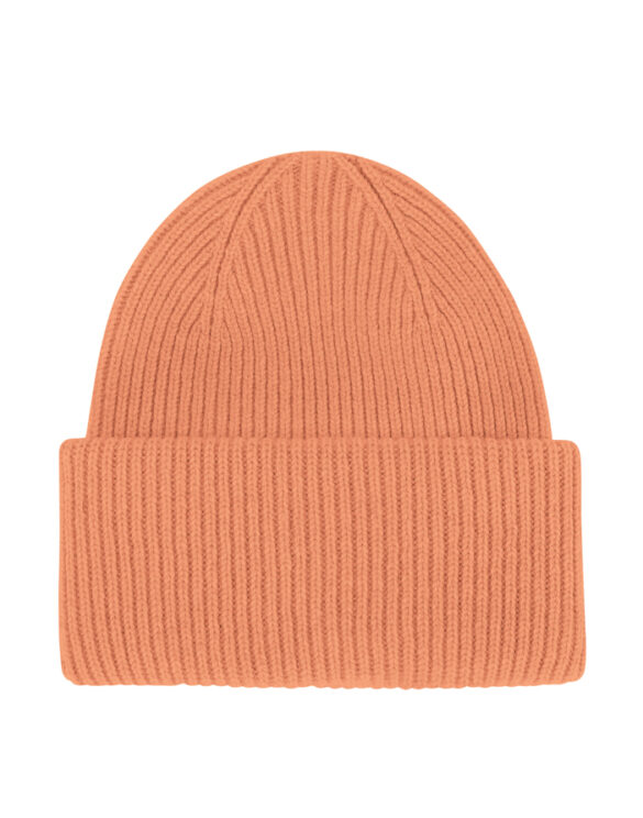 Merino Wool Hat Sandstone Orange
