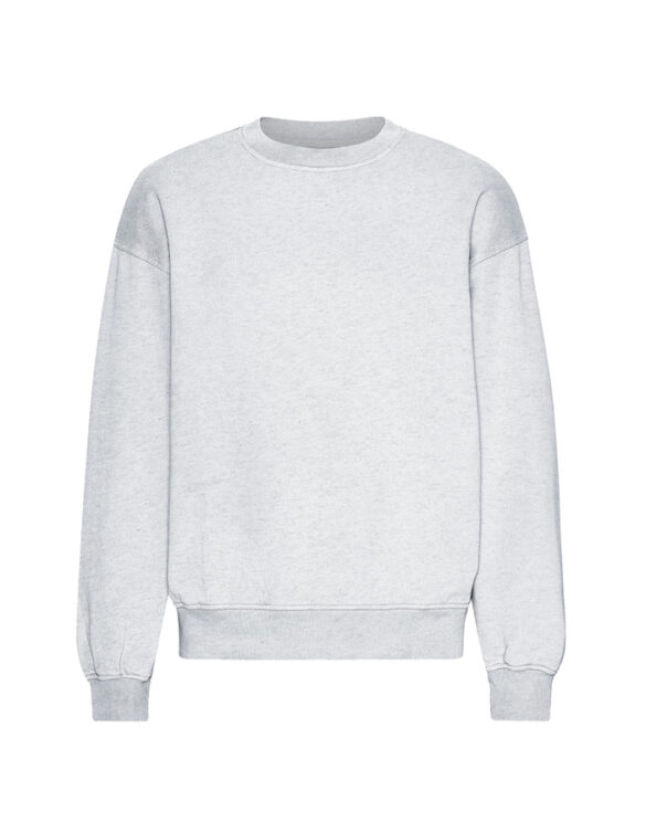 Colorful Standard Men Sweaters & hoodies Organic Oversized Crew Snow Melange CS1012-Snow Melange