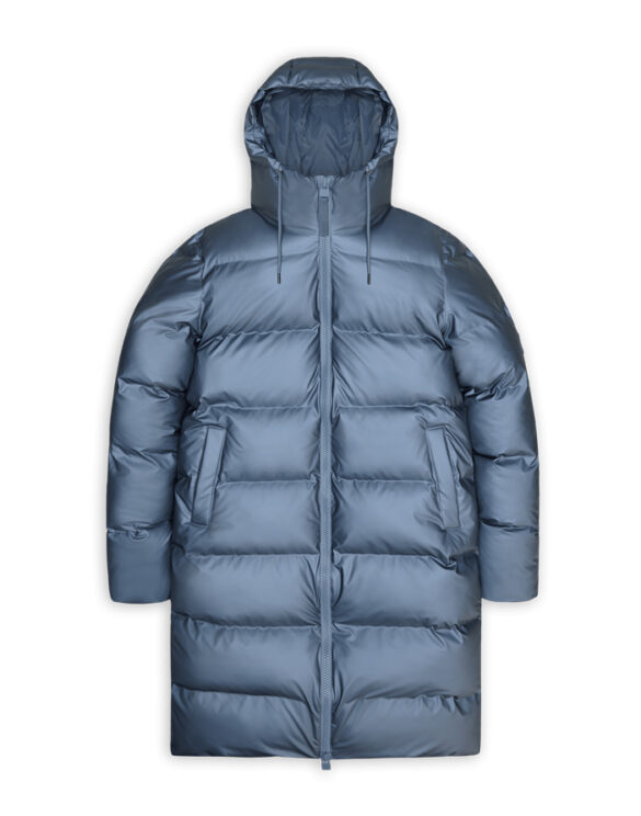 Rains 15130-36 Bay Alta Longer Puffer Jacket Bay Men Women  Outerwear Outerwear Winter jackets and coats Winter coats and jackets