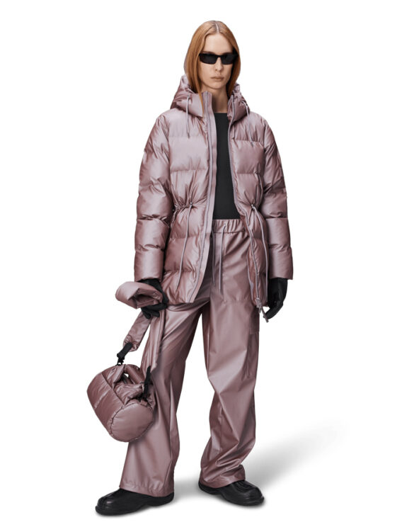 Rains 15160-37 Muse Alta Long Puffer String W Jacket Muse Talvejope Naised  Ülerõivad  Talvemantlid ja -joped