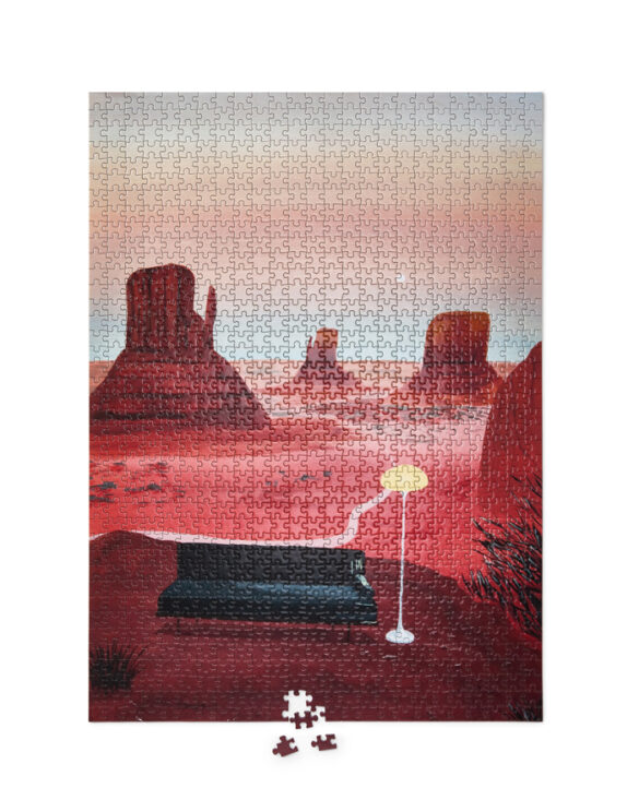 Printworks Kodu Lauamängud PW00694 Art Lover Book Puzzle-Lounge Pusle