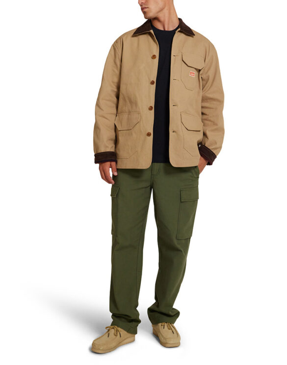 Deus Ex Machina Mehed Jakid Barn Jacket Khaki Jakk DMF246552-KHK