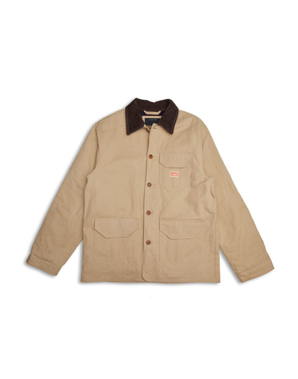 Deus Ex Machina Men Jackets Barn Jacket Khaki DMF246552-KHK