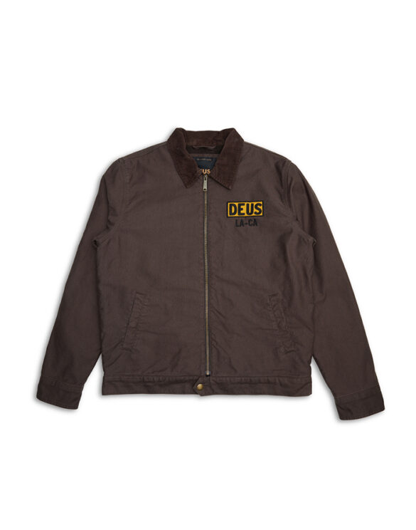 Deus Ex Machina Men Jackets Super Stitious Jacket Choc Brown DMF246553-CBR