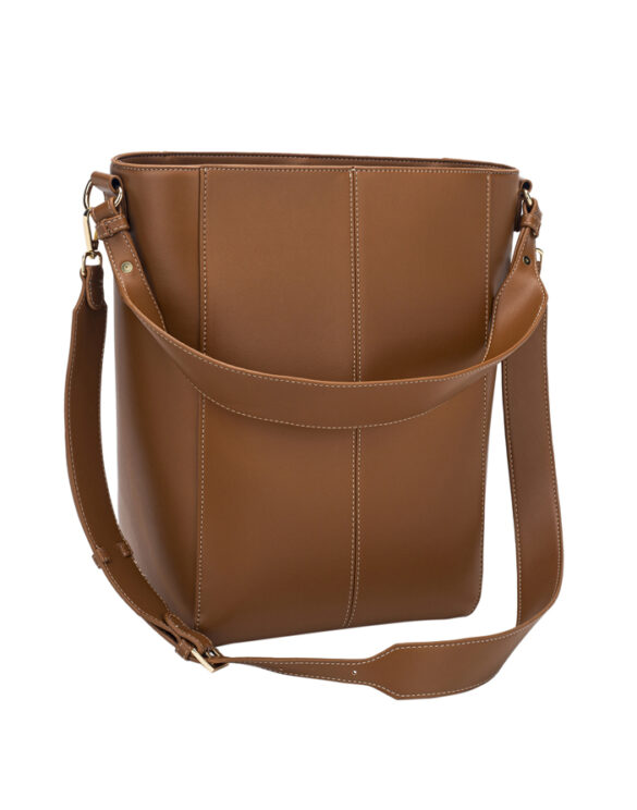 Hvisk Accessories Bags Shoulder bags Casset Soft Structure Brown Caramel 2501-011-010000
