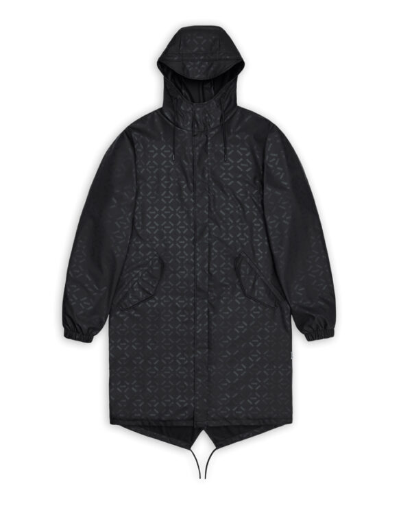 Rains 18140-102 House Fishtail Parka House Men Women  Outerwear Outerwear Rain jackets Rain jackets