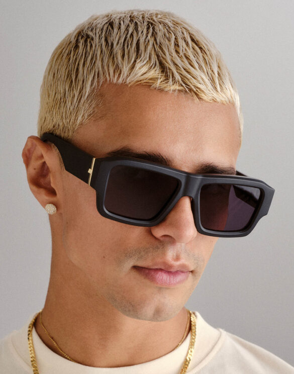 Le Specs Aksessuaarid Prillid Polygraph Matte Black Päikeseprillid LSU2429744