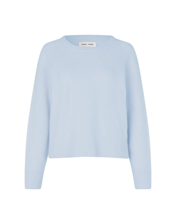 Samsøe Samsøe Women Sweaters ja Hoodies Nor O-Neck Short Skyway F00022152-Skyway