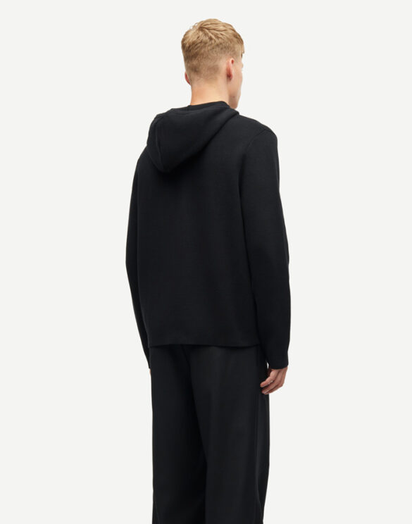 Samsøe Samsøe M25100001-Black Saniklas Black Dressipluus Mehed Kampsunid ja pusad