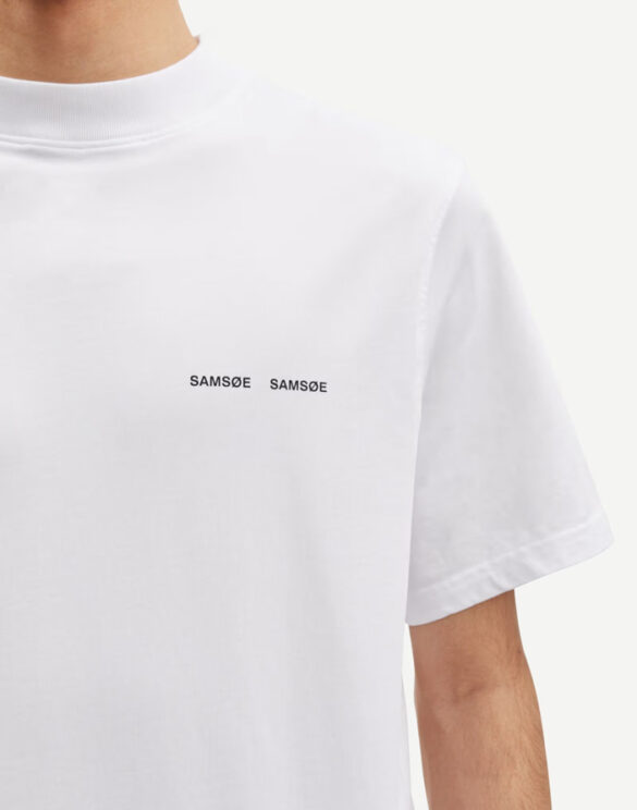 Samsøe Samsøe Mehed T-särgid Norsbro T-Särk White M20300010-White