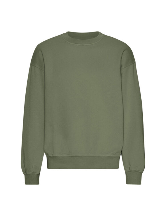 Colorful Standard Organic Oversized Crew Dusty Olive Pusa CS1012-Dusty Olive