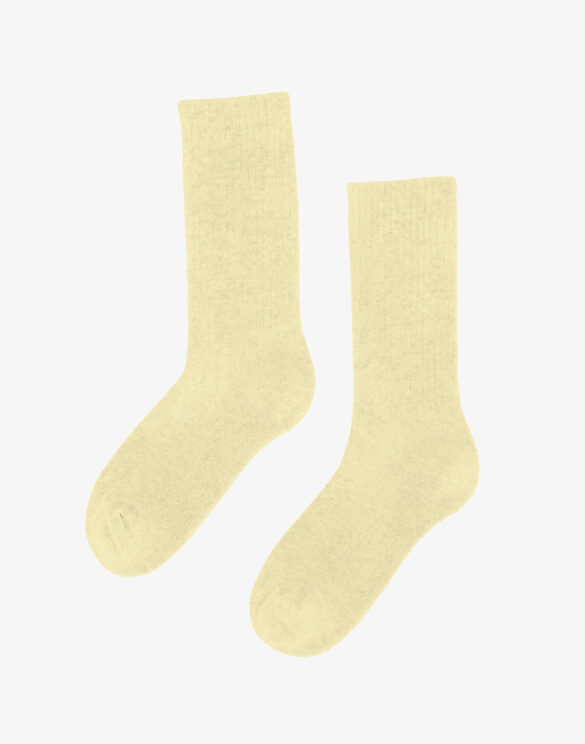 Colorful Standard Aksessuaarid Organic Active Soft Yellow Sokid CS6005-Soft Yellow