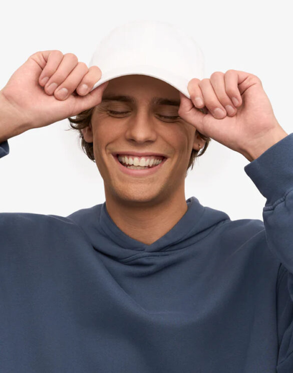 Colorful Standard Organic Cotton Cap Optical White Nokamüts