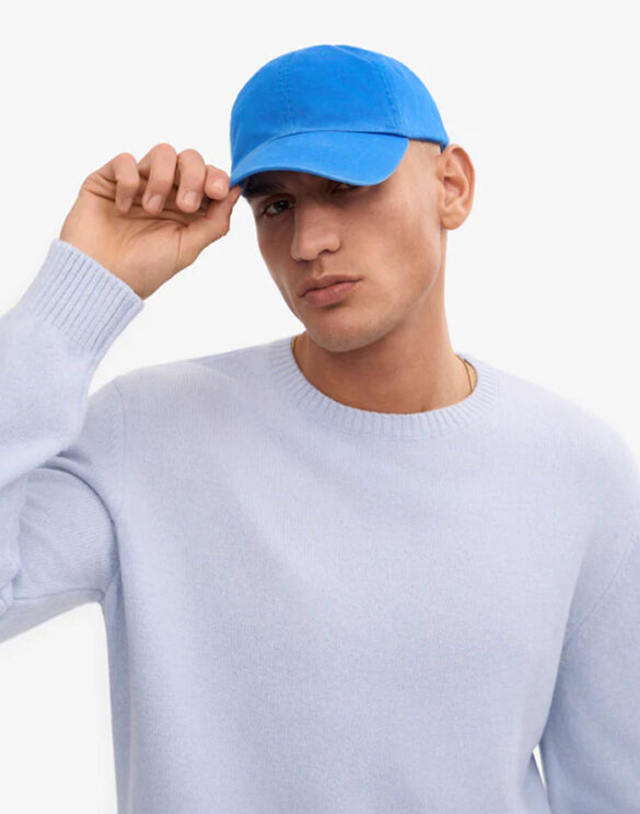Colorful Standard Organic Cotton Cap Pacific Blue Nokamüts