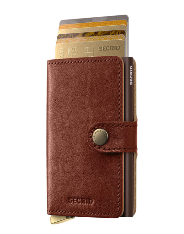 Secrid Accessories Wallets & cardholders Miniwallets Premium Miniwallet Basco Whiskey MBc-Whiskey