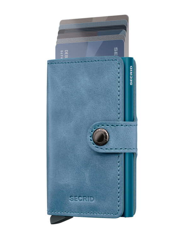 Secrid Accessories Wallets & cardholders Miniwallets Miniwallet Vintage Teal MV-Teal