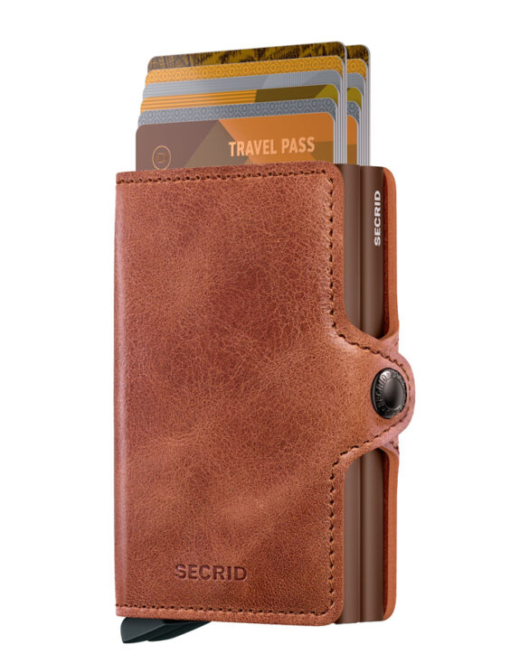 Secrid Accessories Wallets & cardholders Twinwallets Twinwallet Vintage Cognac-Brown TV-Cognac-Brown
