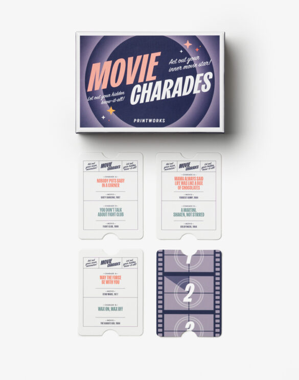 Printworks Kodu Lauamängud PW00717 Movie Charades Mäng