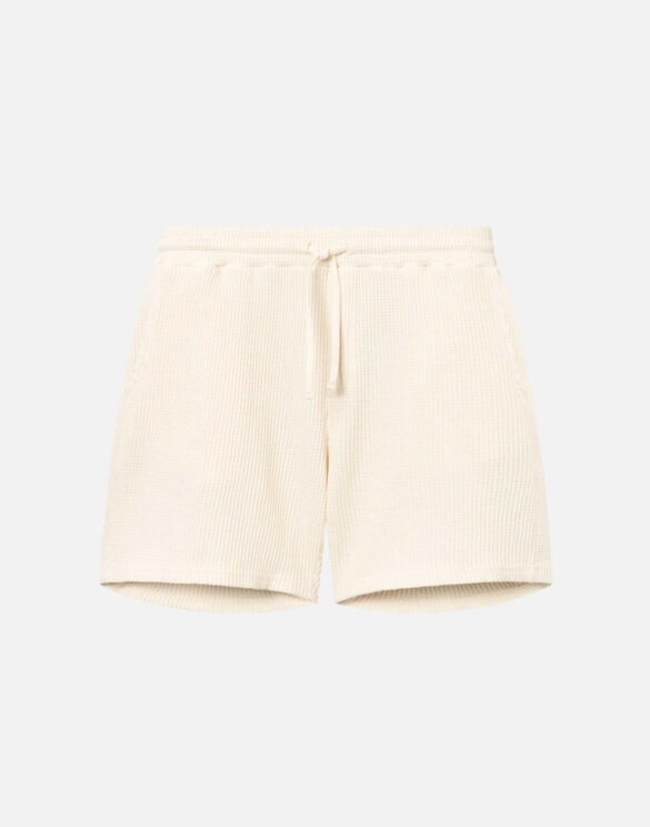 Nikben Men Pants Waffle Shorts Vanilla 6056-Vanilla