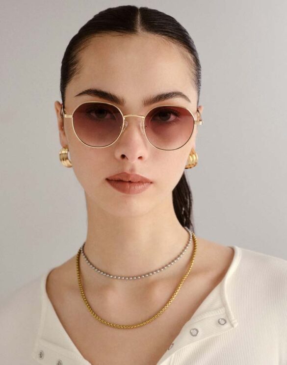 Le Specs Aksessuaarid Prillid Odyssey Bright Gold Päikeseprillid LSP2552130