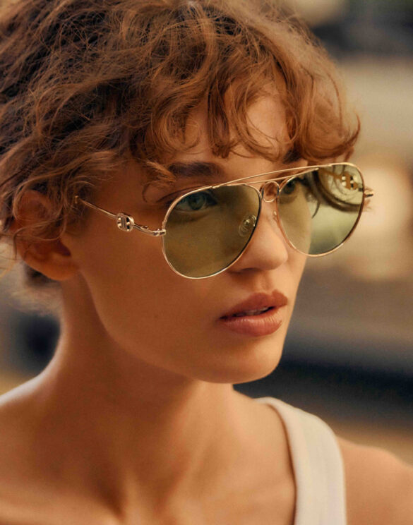Le Specs Accessories Glasses Abracadabra Bright Gold Moss Sunglasses LSU2552154