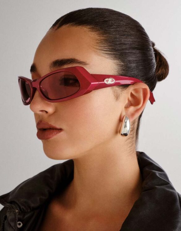 Le Specs LSP2552102 Spaceman Galactic Magenta Sunglasses Accessories Glasses Sunglasses